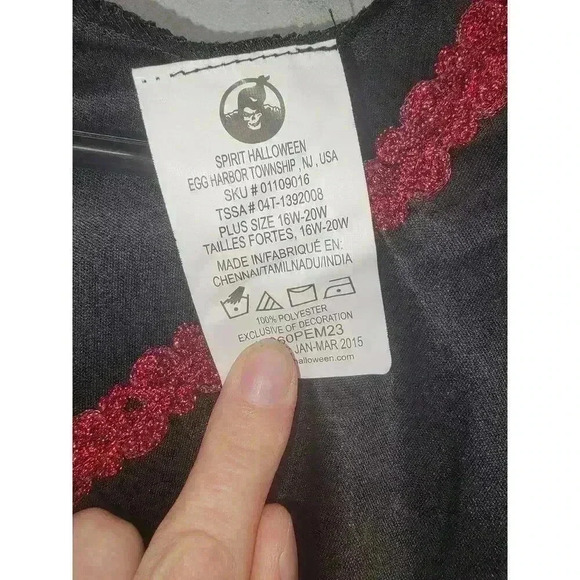 Gothic Witch or Vampire Dress - Picture 3 of 3